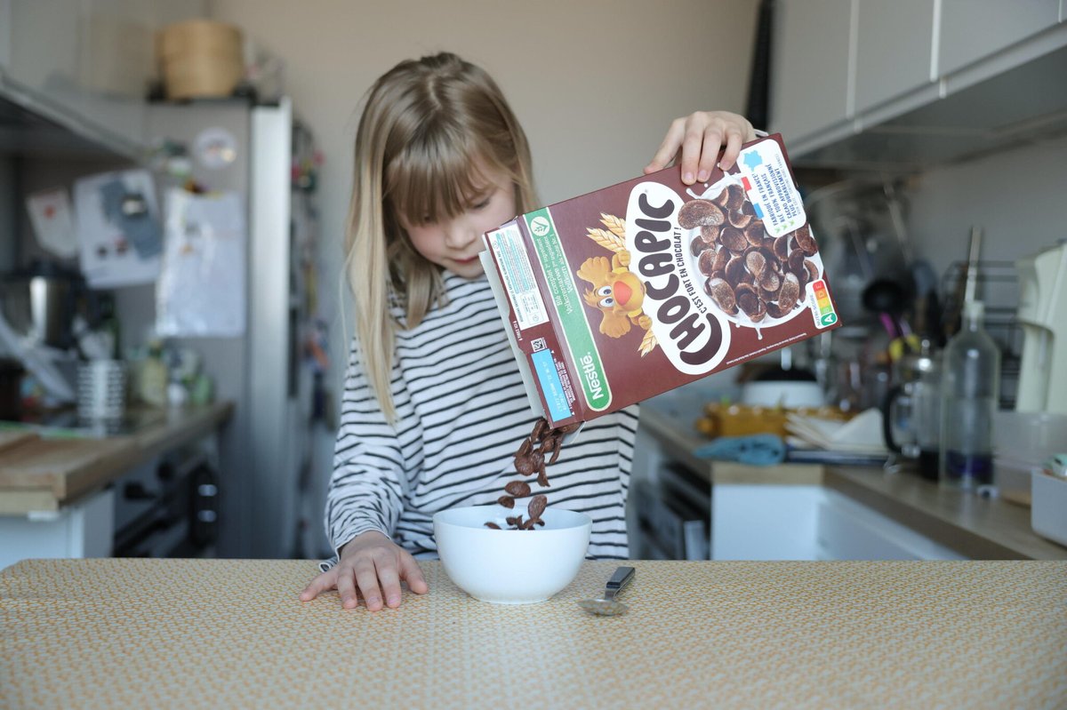 le_Parisien's tweet image. En vingt ans, les céréales Chocapic ont perdu la moitié de leur sucre.

➡️ l.leparisien.fr/dzeH