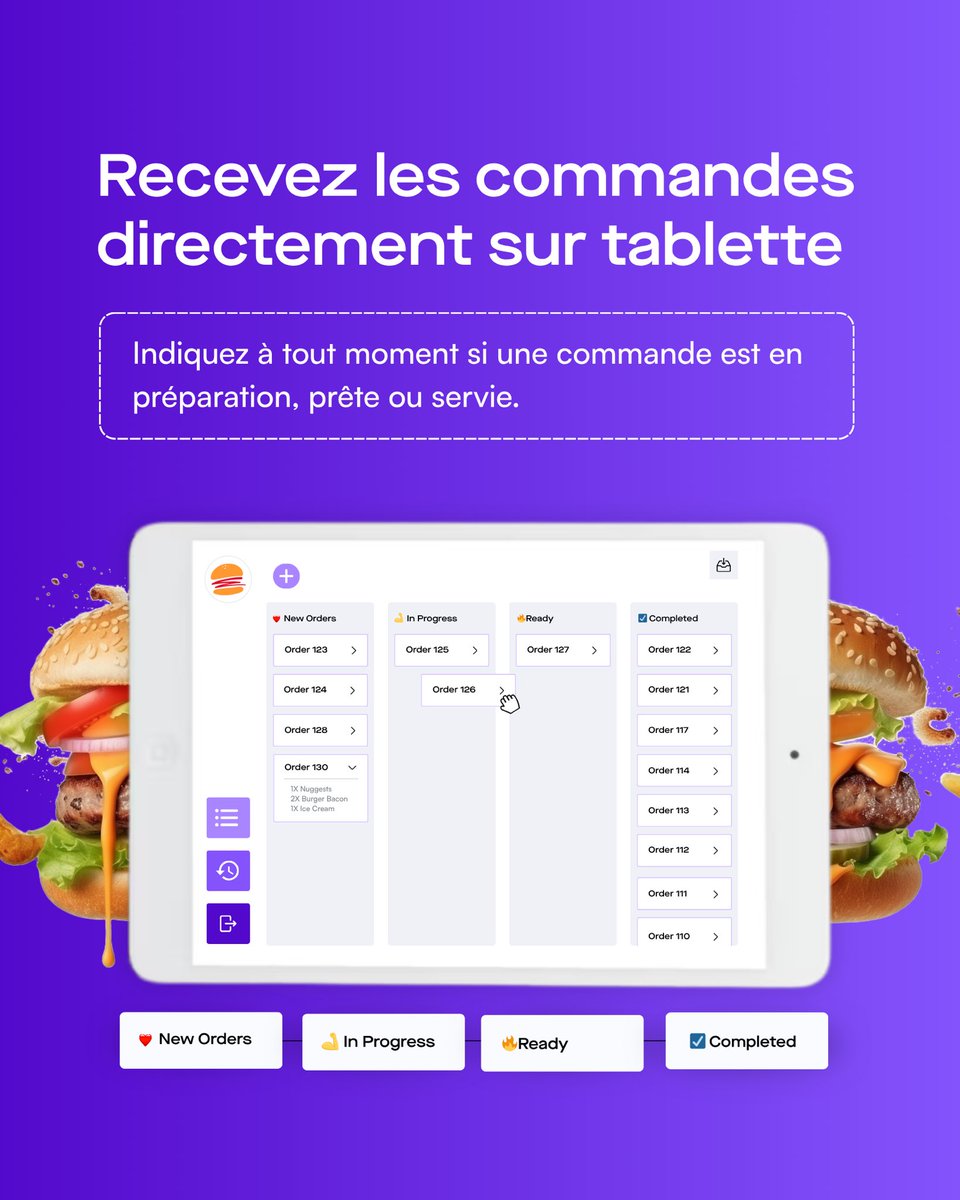 🔥 NOUVELLE SOLUTION🔥
Découvrez EasyScreen, notre nouvelle solution Android TV pensée pour les restaurateurs.

Affichez en temps réel le statut des commandes sur écran, côté client ou côté cuisine.

 ☑️ Moins d’attente
 ☑️ Zéro friction
 ☑️ Zéro oubli

 #Encaissement #Restaurant