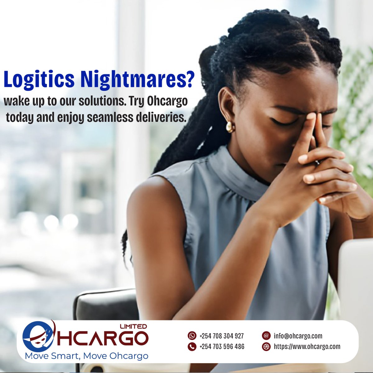 ohcargo's tweet photo. Let Ohcargo take the stress out of your deliveries. Fast, reliable, and seamless logistics solutions at your fingertips.
📦 Move Smart, Move Ohcargo.
📲https://t.co/q7L9sxEqVZ #Ohcargo #ParcelDeliveryKE #SameDayDelivery #LogisticsKenya #FastAndReliable #walkerservices https://t.co/qHLhbetMy0