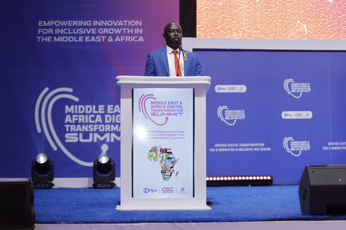 hipipo's tweet photo. “It gives me great pleasure to welcome you all and to thank God that this moment is not only happening but will continue to happen again and again. As we gather for the Middle East & Africa Digital Transformation Summit, we must recognize that this is a defining moment for both Africa and the Middle East.

This Summit is a gateway to unprecedented opportunities, connecting a region of over 1.4 billion people the youngest and fastest-growing population in the world.

The least we can do is to fully maximize our digital dividend  leveraging digital capacity to deliver meaningful value for our people, especially women, youth, and children.”

— @KawooyaInnocent, CEO, @HiPipo

#MEADigitalSummit #IncludeEveryone