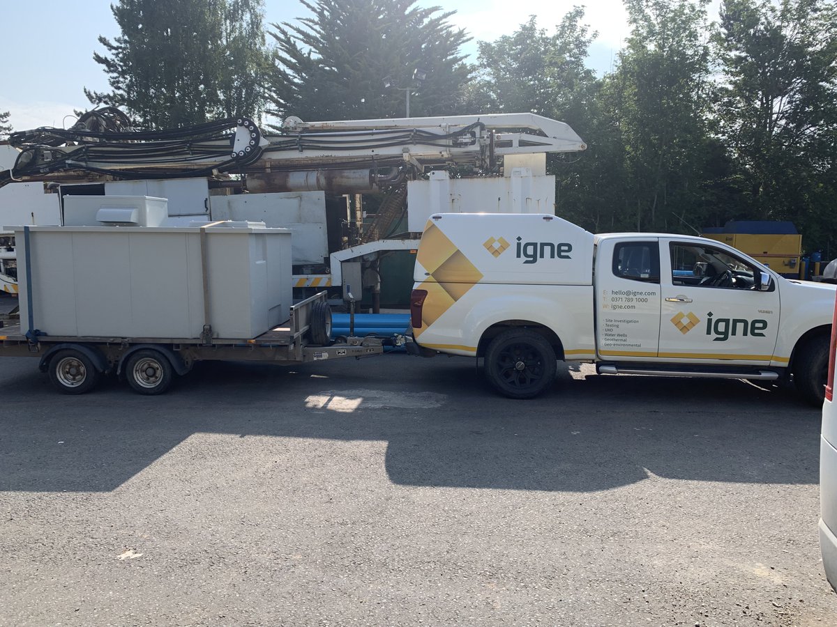 Water security in action.
This 5000-litre AB-compliant tank, equipped with a backflow-preventing weir, is on its way to a leisure site.
Combined with a new borehole, mains backup and twin booster pumps, it’s part of a full resilience system from Igne. igne.com/services/speci…