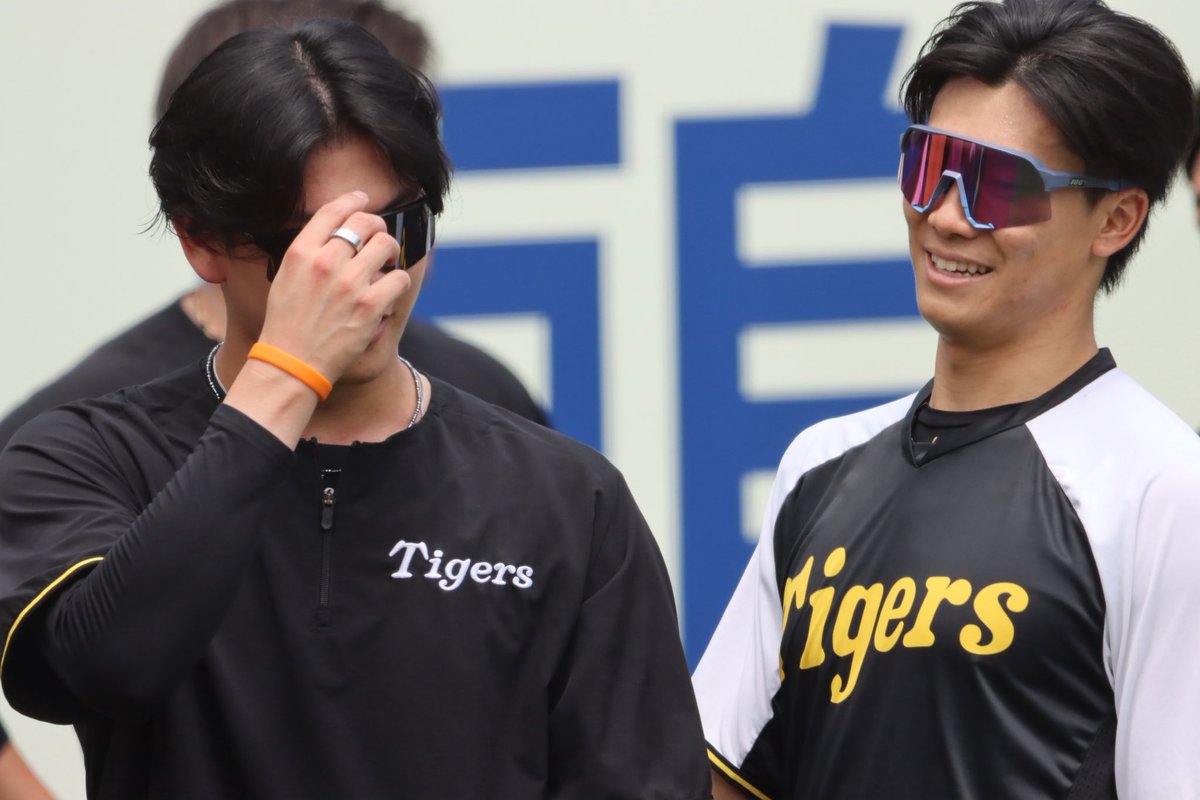 ___tiger74's tweet photo. およゆあ兄弟撮れた楽パ最高だったな🙂‍↕️

#及川雅貴 #湯浅京己 https://t.co/3E2SDigIvn