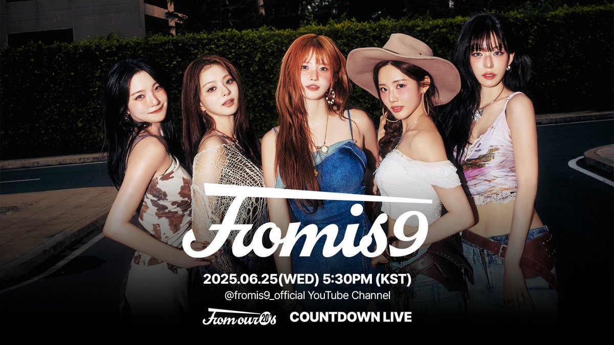 realfromis_9's tweet photo. fromis_9 (프로미스나인)
The 6th Mini Album [From Our 20’s]

✈️ COUNTDOWN LIVE D-DAY
2025.06.25 5:30PM (KST)
🖇️ https://t.co/sPKbJ03HmN

#fromis_9 #프로미스나인
#From_Our_20s
#LIKE_YOU_BETTER https://t.co/d4VxGY29sF