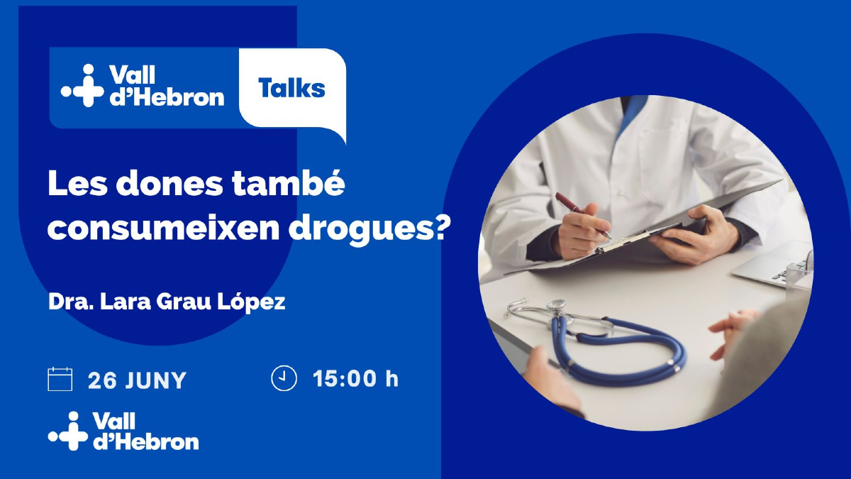 afatrac's tweet image. 🔍 Nova sessió del #VallHebronTalks sobre el consum de drogues en dones és una realitat sovint invisibilitzada.
🧠 Amb la Dra. Lara Grau i la moderació de la Dra. Maria del Mar Baz.
🗓️ 26 de juny
🕞15 h
💻 Online
🔗 Inscripcions: shorturl.at/0jsJi