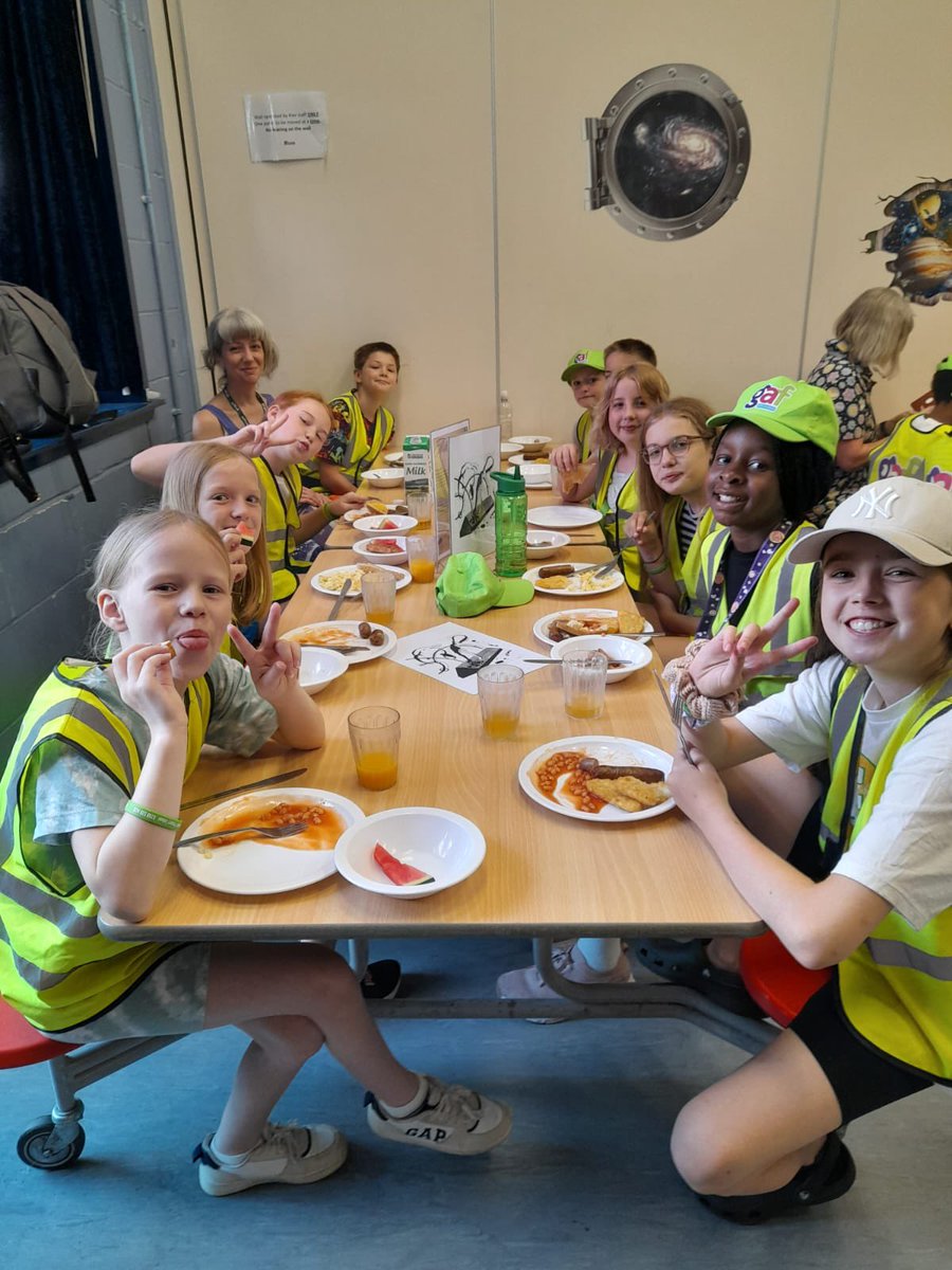 Up and enjoying breakfast. #GAF #GAFresidential