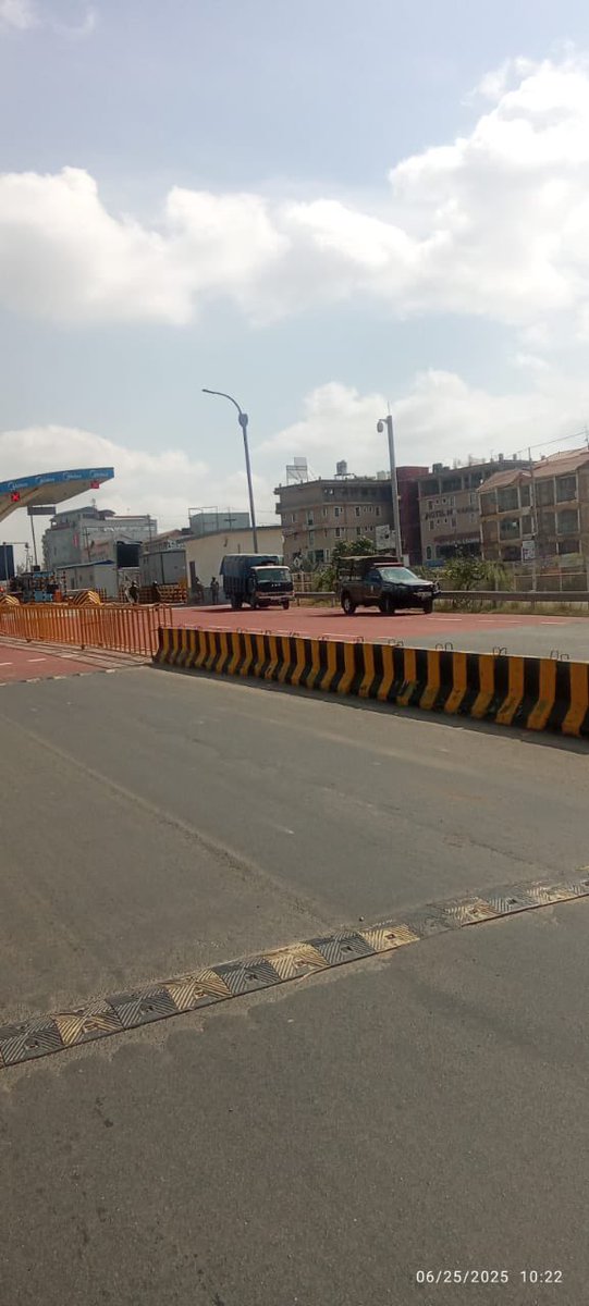 Tension is high at Mlolongo expressway entry/Exit.