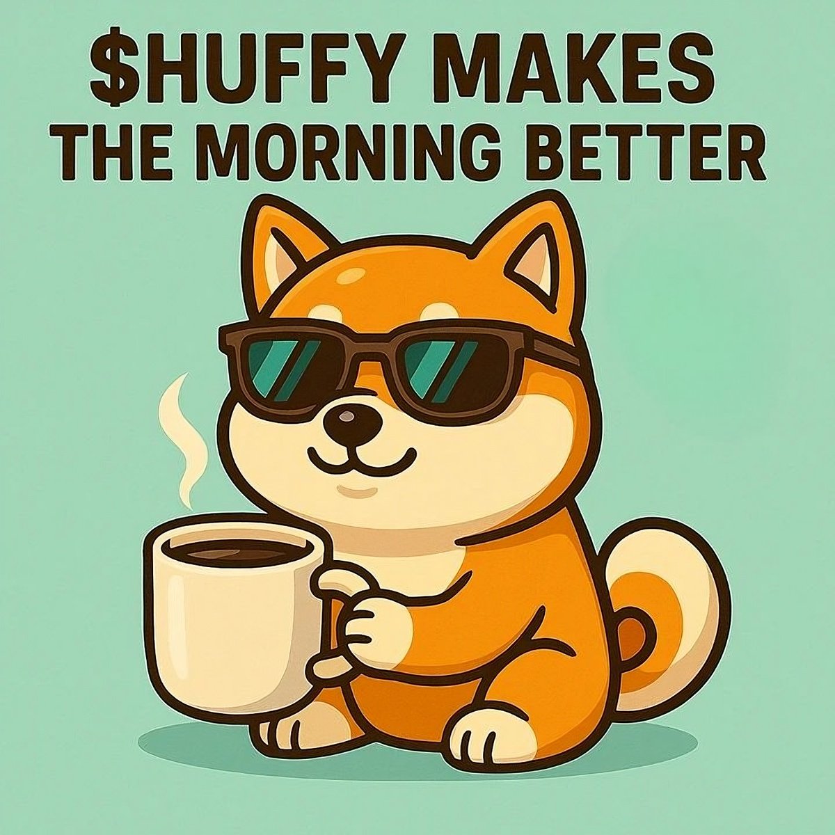 HUFFYCOIN's tweet photo. Mornings just feel different with $HUFFY ๐พ
โ๏ธ Coffee? Check! โ๏ธ
๐ Good vibes? Absolutely! โ๏ธ
๐ A meme coin ready to take off? You bet! โ๏ธ
Jump in early โ the fluff is brewing! โ
๐ถ Join us on Telegram: https://t.co/lZRLuwsztR
#HUFFY #Solana #MorningVibes #PumpFun #memecoin https://t.co/9G0yDfxHbu