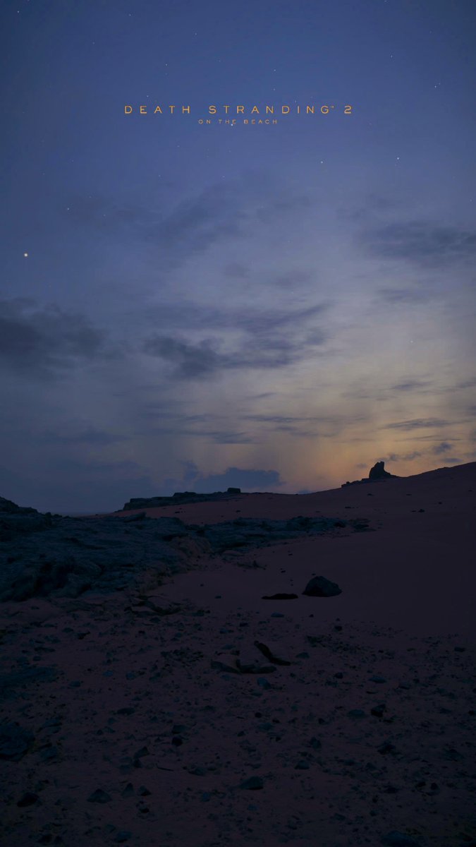 🌅

#DeathStranding2OnTheBeach
#DeathStranding2