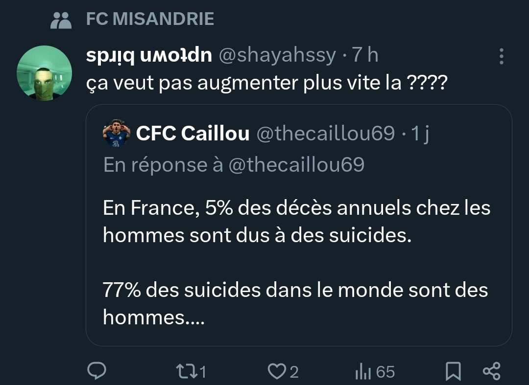 Jvais plutôt t'apprendre à te comporter en société grosse merde.
