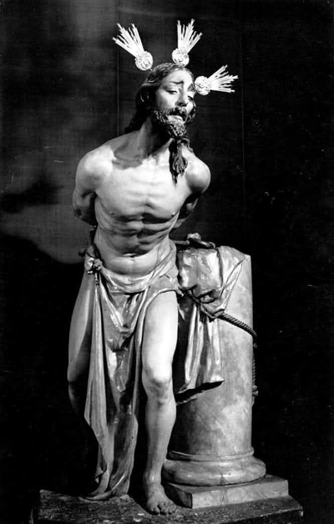 UnCofradeMas's tweet image. El Cristo del Dolor obra de Joaquín Bilbao y que procesionó con Las Cigarreras desde 1916 a 1937 #TDSCofrade #TDSActualidad @columnayazotes