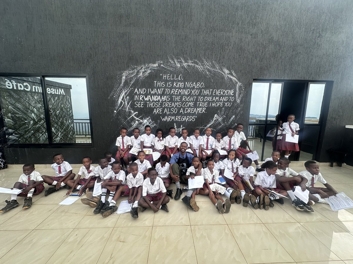 King Ngabo (@kingabo_) on Twitter photo I had the pleasure of welcoming the students from Nyagasambu Bright Star Academy from <a href="/RwamaganaDistr/">Rwamagana District</a> during the Cultural Day Program for Schools at <a href="/MuseumIngabo/">Museum Ingabo</a> .
As part of their visit, I guided them through the museum and shared the rich History of Rwanda through I had the pleasure of welcoming the students from Nyagasambu Bright Star Academy from <a href="/RwamaganaDistr/">Rwamagana District</a> during the Cultural Day Program for Schools at <a href="/MuseumIngabo/">Museum Ingabo</a> .
As part of their visit, I guided them through the museum and shared the rich History of Rwanda through