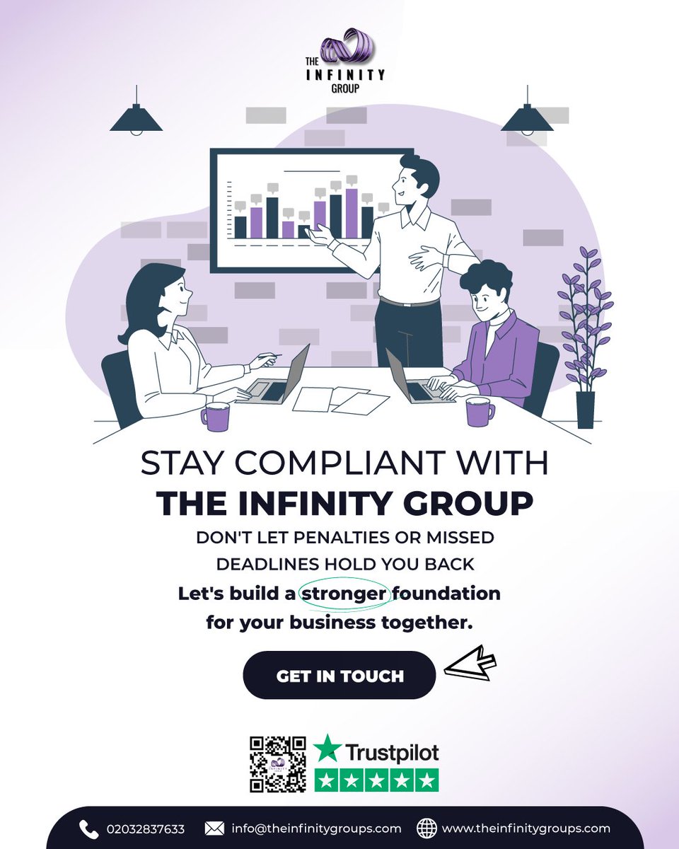 InfinitySolut15's tweet photo. STAY ON THE RIGHT SIDE OF COMPLIANCE
WITH THE INFINITY GROUP

Avoid costly penalties and missed deadlines 
Together, we’ll build a solid foundation for your business to grow with confidence.

🔗 GET IN TOUCH

🌐 https://t.co/5gk7PZvrU5 https://t.co/q4t5ZtbLbS