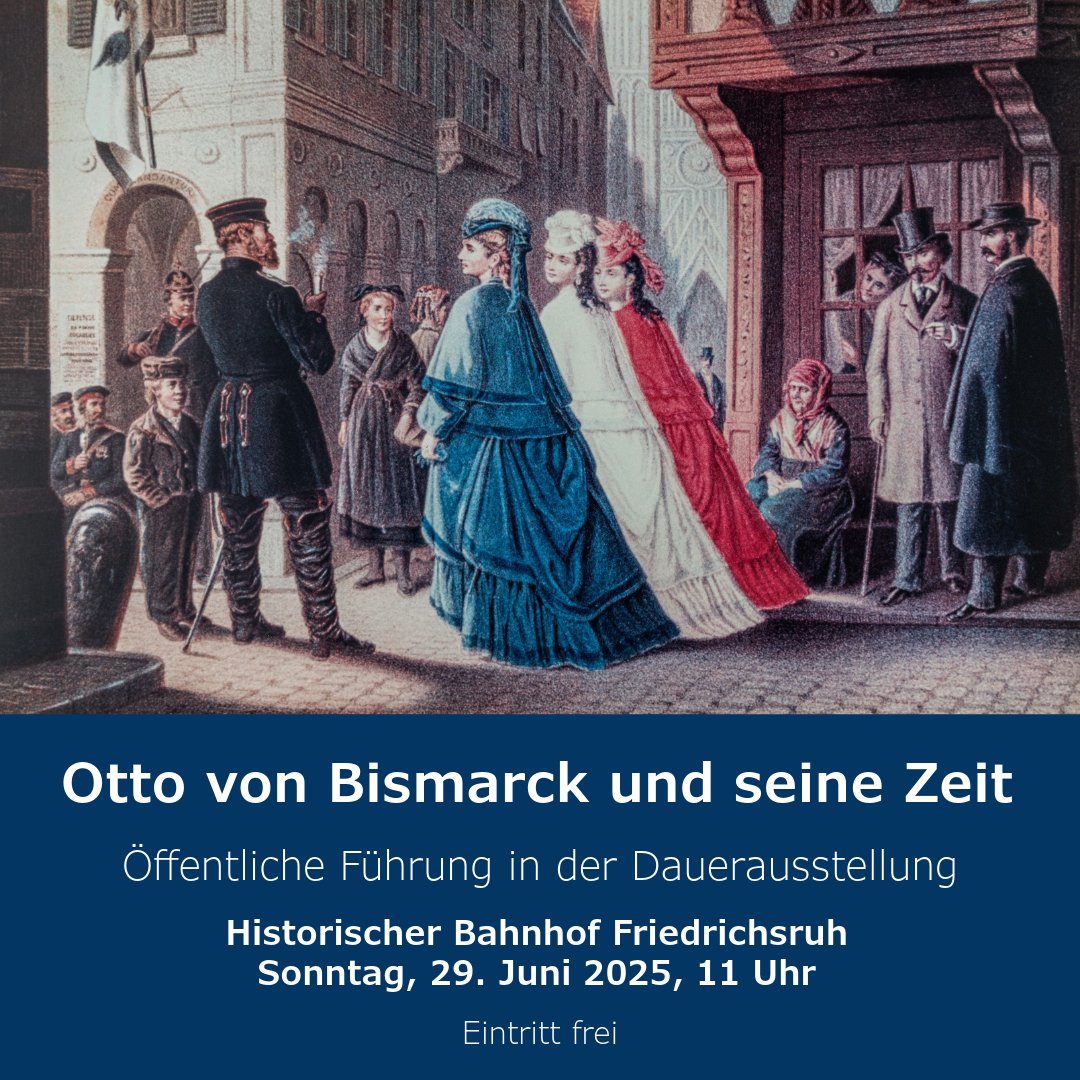 Wir laden am Sonntag zur letzten öffentlichen Führung vor der Sommerpause unseres Veranstaltungsprogramms ein. Der Eintritt ist frei.