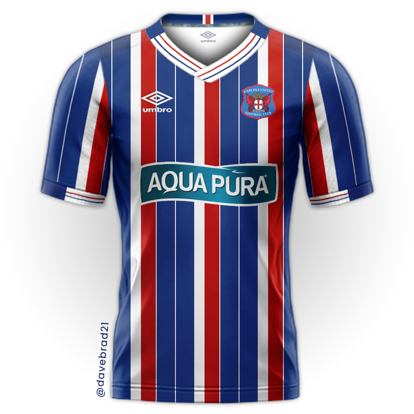 davebrad21's tweet photo. My attempt at the home shirt, assuming it is the leaked one. What do you reckon? #cufc https://t.co/unH8k4xV72
