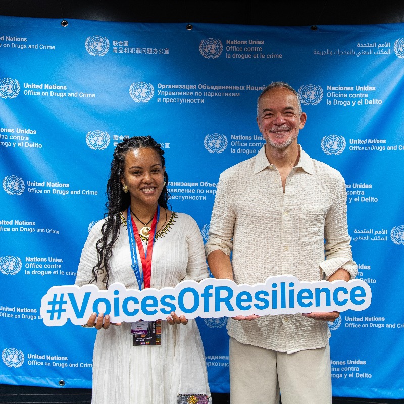 UNODC_OrgCrime's tweet photo. Human trafficking survivors are #VoicesOfResilience.

Their stories illuminate the path toward justice and healing. 

It's time we listen, learn, and act. 

🔁 💙 if you stand with them!