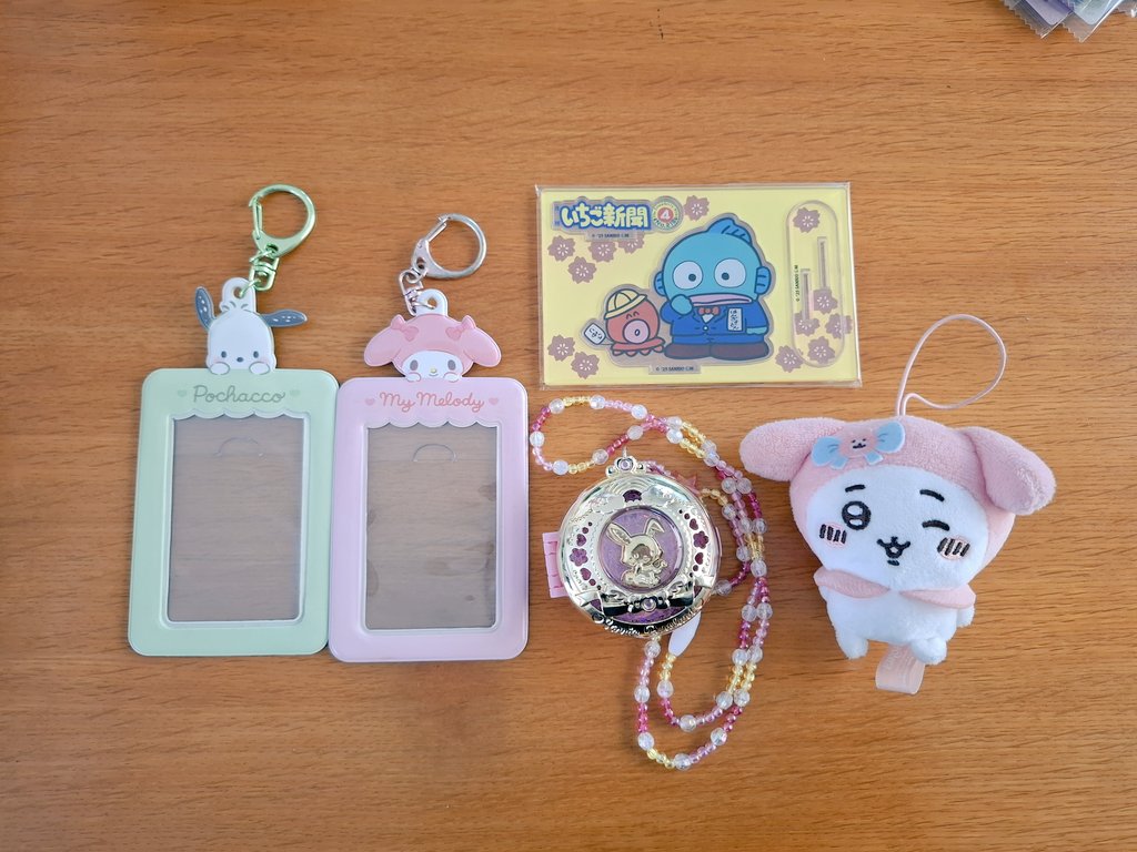 hello_rose_bye's tweet photo. 〜 サンリオ 譲渡 交換 〜

譲)画像のもの
(マロンクリーム、ポムポムプリン、こぎみゅん、ハンギョドン、キキララ、クロミ、チャーミーキティ、ハローキティ、シナモン、バッドばつ丸、タキシードサム、ポチャッコ、けろけろけろっぴ、ウィッシュミーメル、チームプリン、ぼんぼんりぼん)

⬇続きます https://t.co/e047XXUmYd
