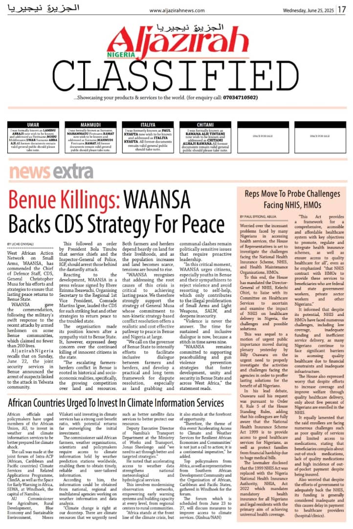 Let's sustain Dialogue it is better to jawjaw than War War.<a href="/ParisPeaceForum/">Paris Peace Forum</a> <a href="/HamzyCODE/">Hamzat Lawal - 🐘</a> <a href="/MastercardFdn/">Mastercard Foundation</a> <a href="/UNIDIR/">United Nations Institute for Disarmament Research</a> <a href="/voiceofnigeria/">Voice of Nigeria</a> <a href="/NigeriaStories/">Nigeria Stories</a> <a href="/Sdg16Gensac/">GENSAC</a> <a href="/aynigeria_/">AY Nigeria 🇳🇬🇬🇭🇺🇸</a> <a href="/MSIngawa/">MS Ingawa</a> <a href="/DapoAbiodunCON/">Prince Dr. Dapo Abiodun, CON</a> #Nigeria #gambia #China_is_no_1 <a href="/USArmy/">U.S. Army</a>