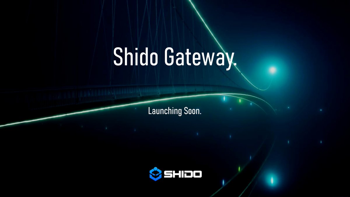 ShidoNetwork's tweet photo. Shido Gateway is about to be opened. https://t.co/07OHSCGC6j