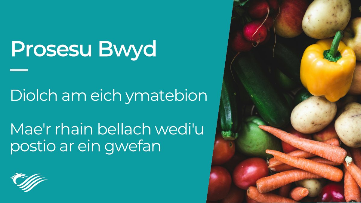 Ymgynghoriad – Prosesu Bwyd

Mae'r holl ymatebion wedi'u cyhoeddi yma:
busnes.senedd.cymru/mgIssueHistory…
