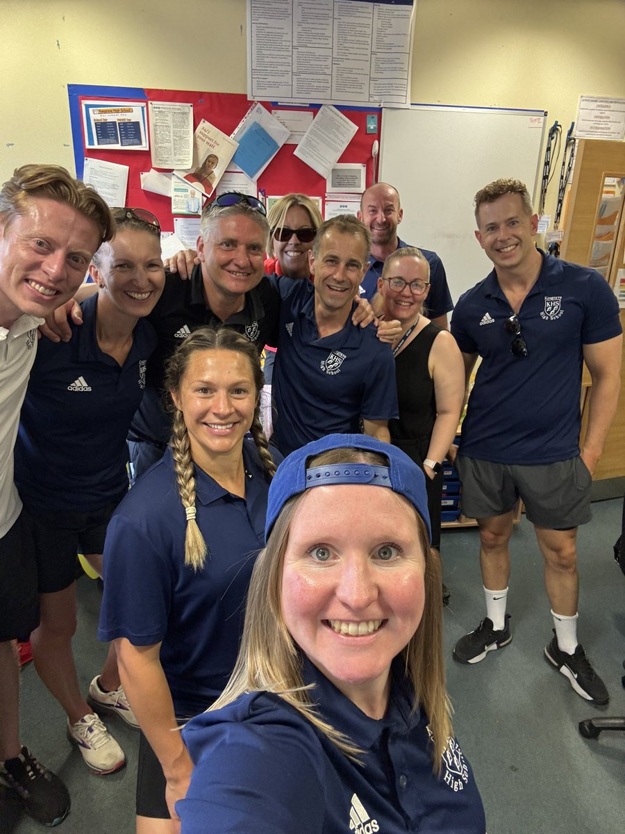 Team PE is ready for Sports Day!