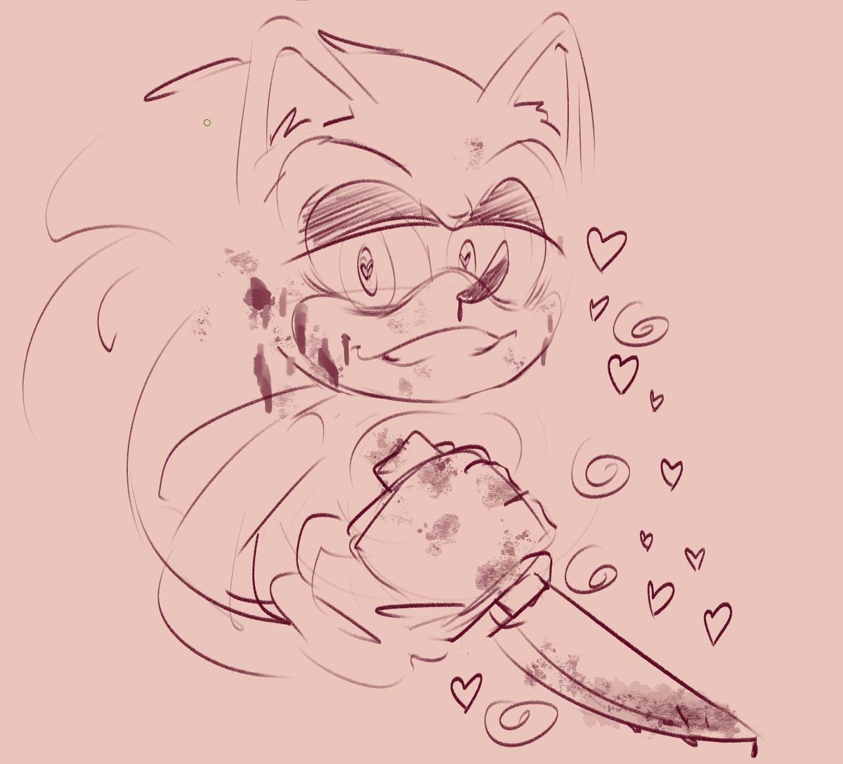 DnBSonadow's tweet photo. yandere sonic during discord call https://t.co/f6Awd0njvl