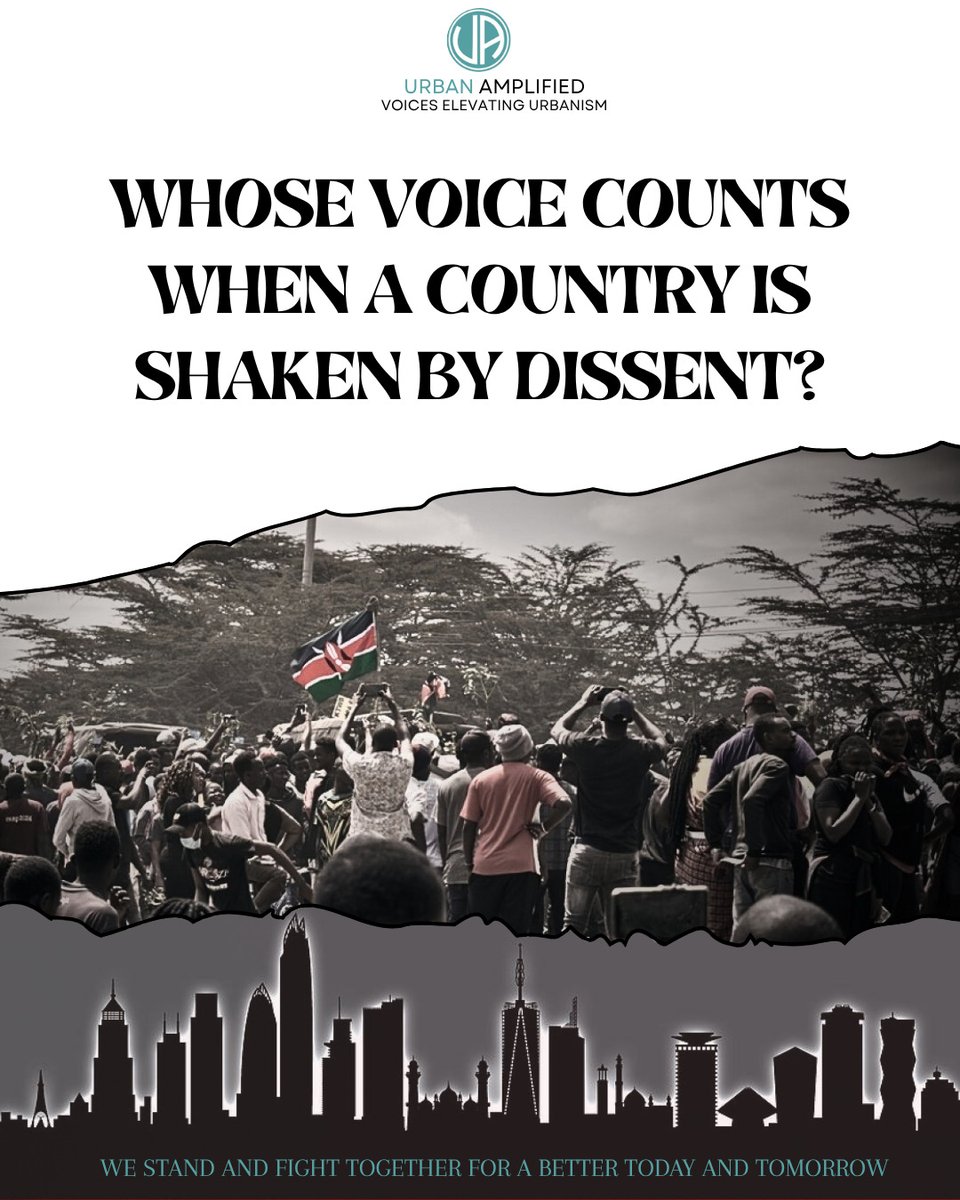 Whose voice counts? #Maandamano #UrbanAmplified