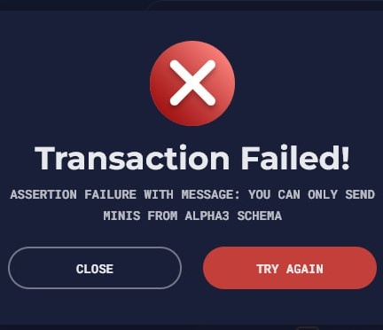 upgrade contract almost ready. it will be as simple as sending your old mini to the wallet, and it sends the new version back—or the transaction fails and nfts do not leave your wallet. it rejects all nfts except old minis with a matching new mini in the contract wallet.