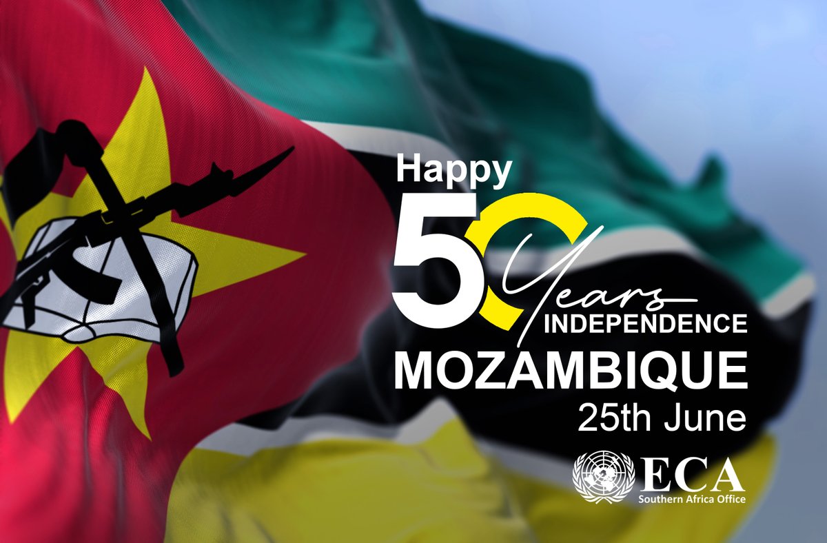 Happy 50th Independence Anniversary to the people of Mozambique! 🇲🇿🎉 We celebrate your journey, resilience, and achievements over the past five decades. Here's to continued progress, peace, and prosperity. With respect and solidarity from <a href="/ECASROSA/">ECASROSA</a>.