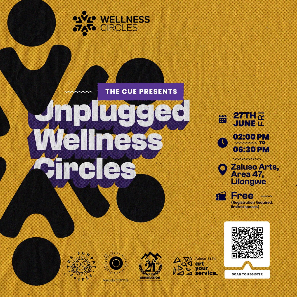Vyral13's tweet photo. βHow Are You, Really?β, a safe, creative space for men & allies to heal through art, music & real talk.
ποΈ 27 June | π 2β6:30PM
π Zaluso Arts, Lilongwe
ποΈ Free β Register: https://t.co/uWc1EgYARd
@sundaysoireemw @Zalusoarts @21st_Gen_ #melodixstudios https://t.co/5ooXFAHuHZ