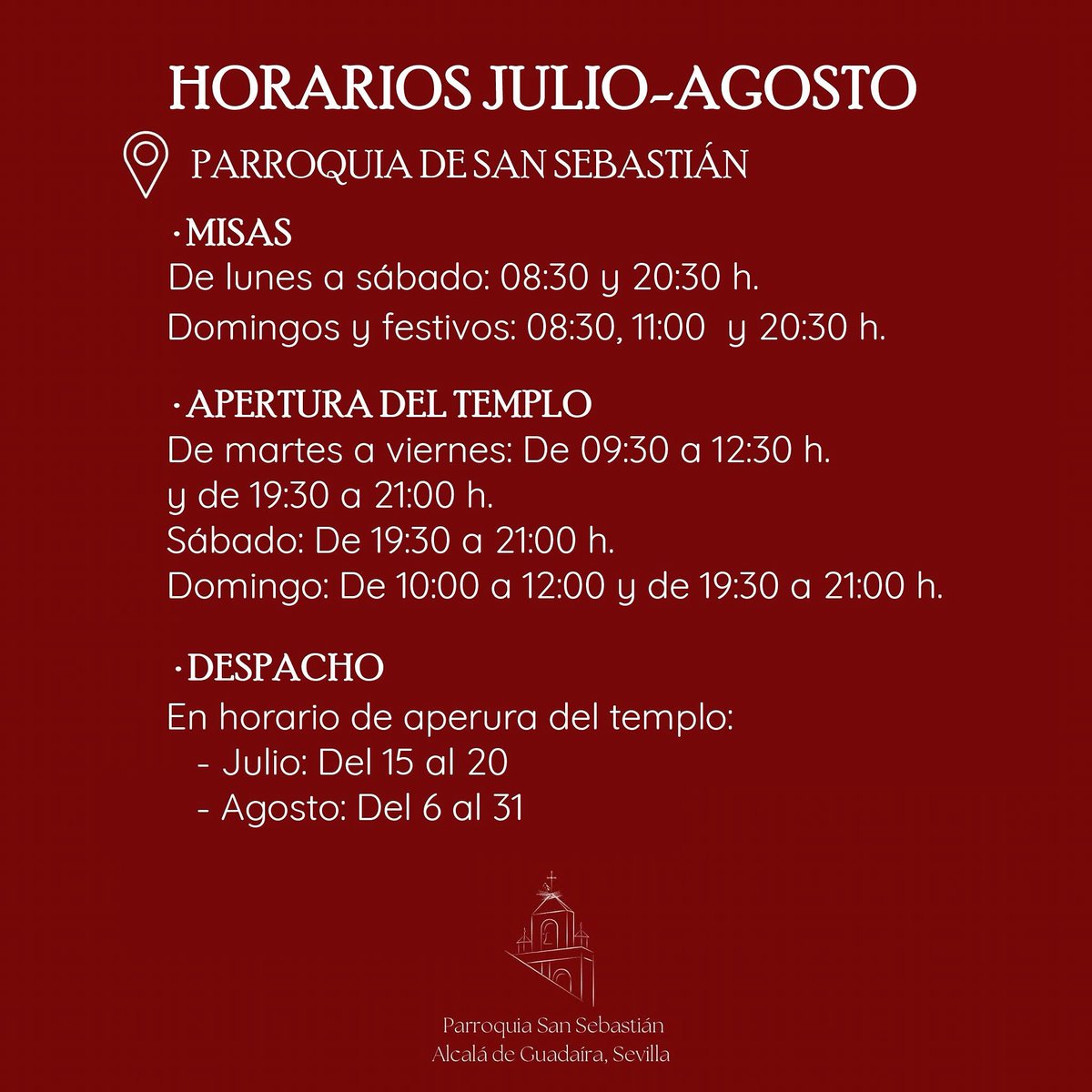 Parroquia de San Sebastián tweet media