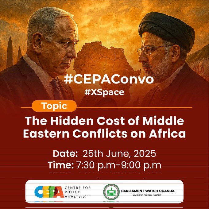 b_jude1's tweet image. Join this week&apos;s  #CEPAConvo this evening as @centre4policy unpacks the Hidden Cost of Middle Eastern Conflicts on Africa. 

🔗x.com/i/spaces/1LyGB…

#CEPAProgramming
