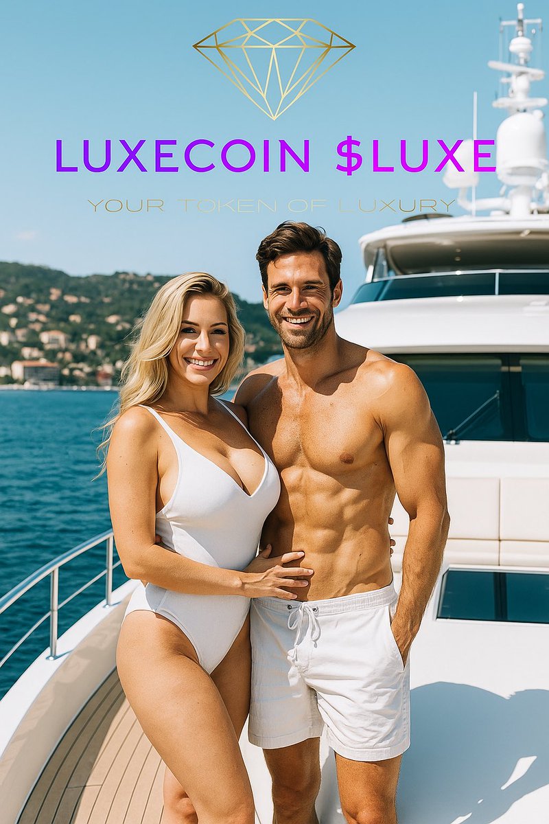 As LuxeCoin is reaching a new al time high $LUXE holders relax on their Yacht 🛥️at the French Riviera, Côte d'Azur. Buy yours:
pump.fun/9QoUiDa9bM7hBD…