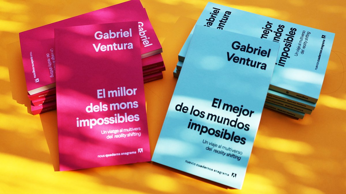 "Potser és una idea esfereïdora, gairebé abismal, però no seria cap sorpresa que, al cap i a la fi, la llibertat estigués feta de la mateixa matèria espectral que ens empresona."

'El millor dels mons impossibles', de Gabriel Ventura.