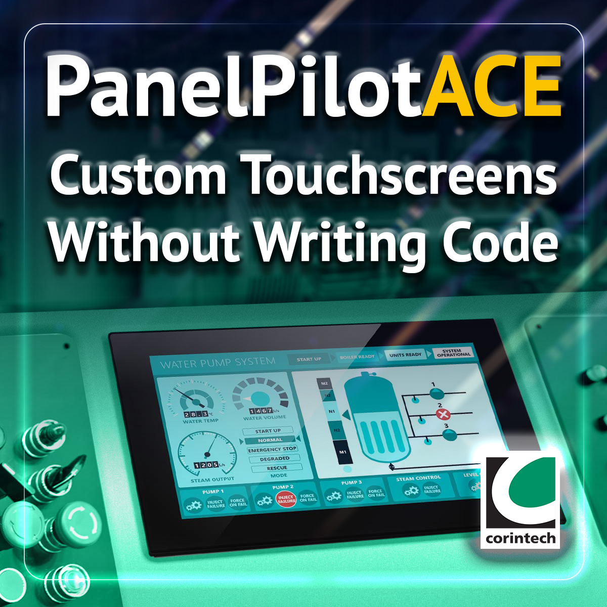 PanelPilotACE: Custom touchscreens without code! Build graphical control &amp; monitoring panels fast with free drag-and-drop software. Features: 4.3"/7" TFT touchscreens, powerful processor, I/O. Your shortcut to intelligent interface design.

🔗 hubs.li/Q03tl-Sj0

#PanelPilot