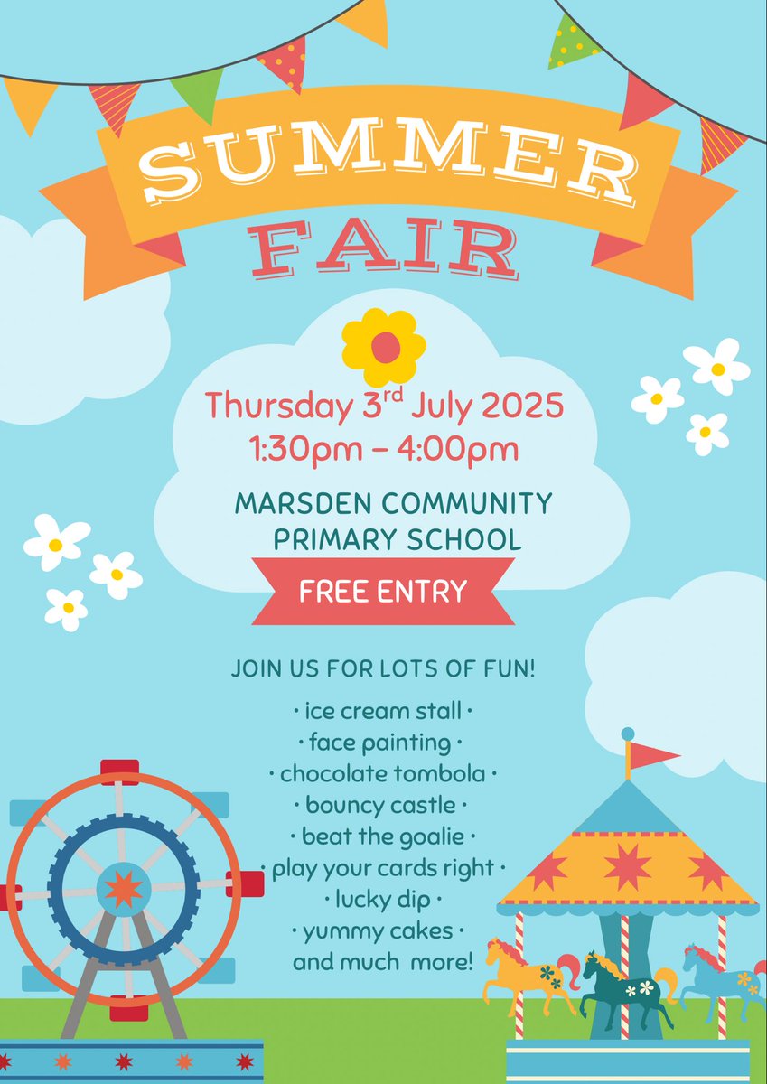 Our Summer fair is taking place on Thursday 3rd July, with lots of fantastic stalls being run by learners, staff and members of the community. Fun for all the family is guaranteed. It would be great to see you there.