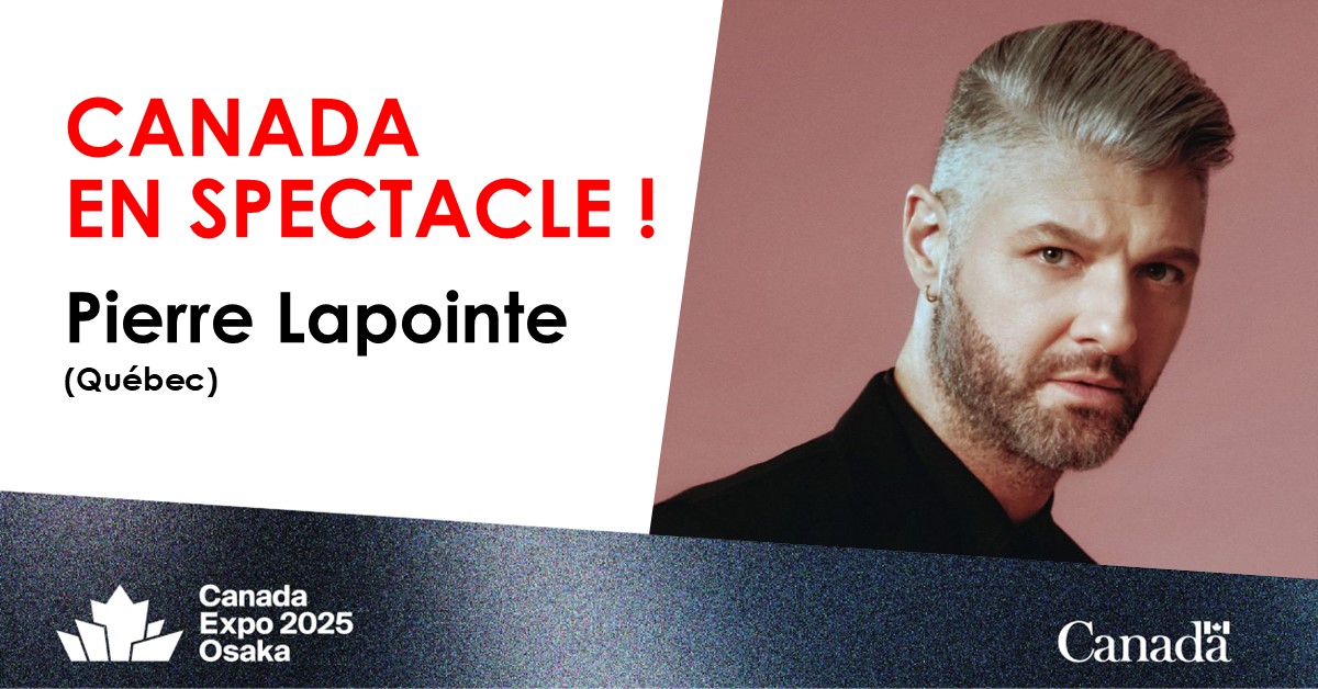 Artiste en vedette à CANADA EN SPECTACLE !

Pierre Lapointe (Québec)

26 juin, 16h00
29 juin, 16h00

Endroit : #PavillonduCanada

canadaexpo2025.ca/fr-ca/programm…