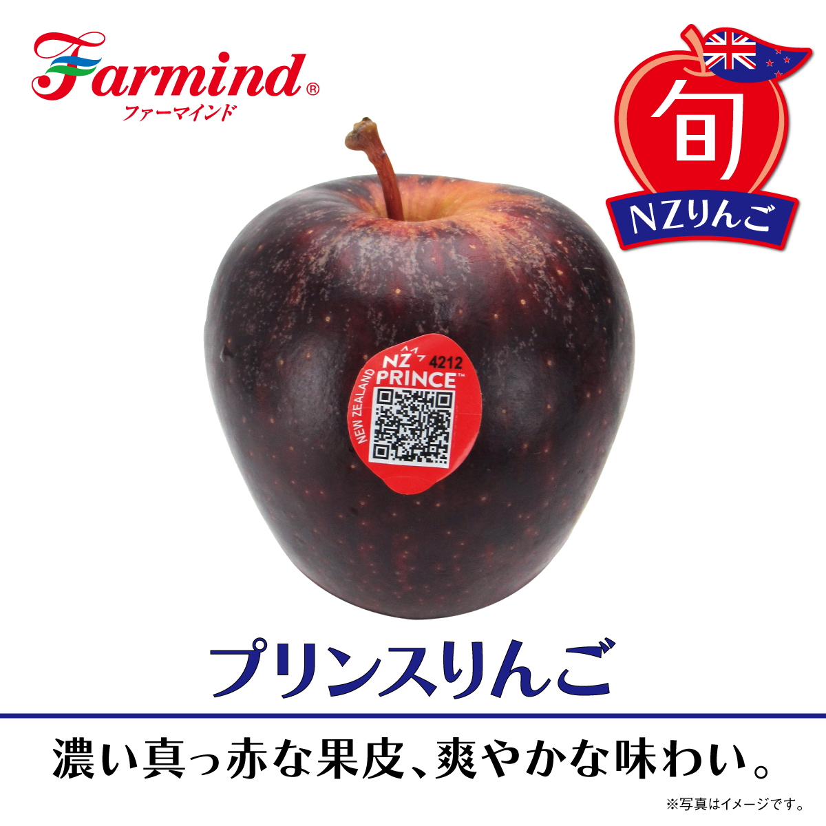 ニュージーランドのりんごは今が旬！／ えっ、王子様のりんご⁉その名も