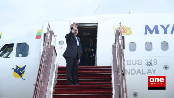 Min Aung Hlaing off to Belarus and Russia again. Flying with MAI again, which still hasn't been sanctioned despite its role transporting Min Aung Hlaing for his shopping trips for arms.