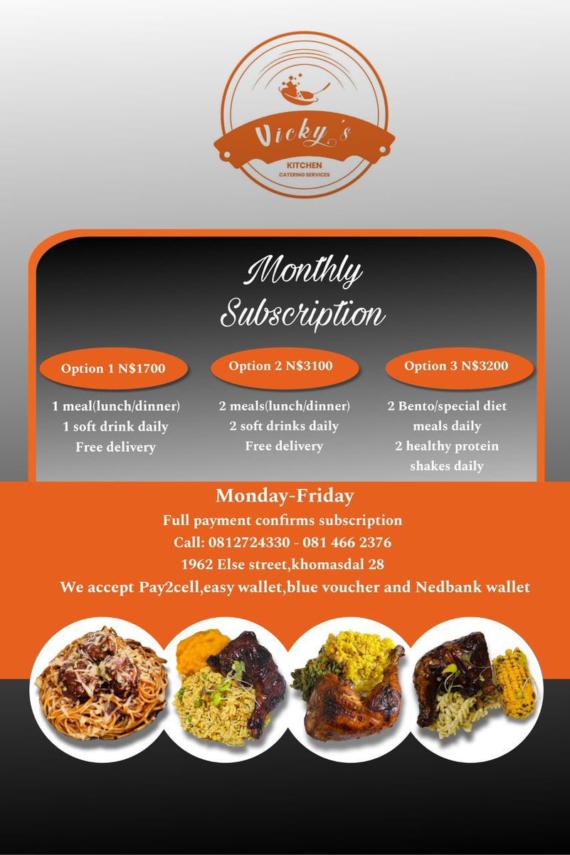 Have not subscribed for July meals yet? What are you waiting?☺️ enjoy delicious home cooked meals for a very low deal…