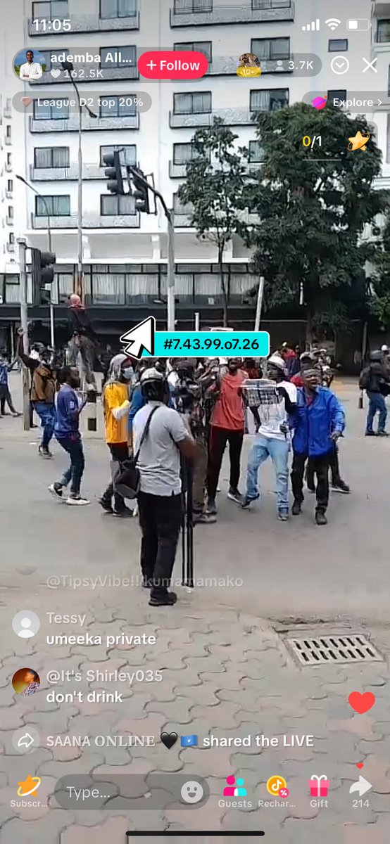 FGaitho237's tweet photo. STOP WASTING TIME IN CBD. HEAD TO STATEHOUSE NOW!!!! 

#OccupyStatehouse2025 
#OccupyUntilVictory https://t.co/97s8zKRJr1