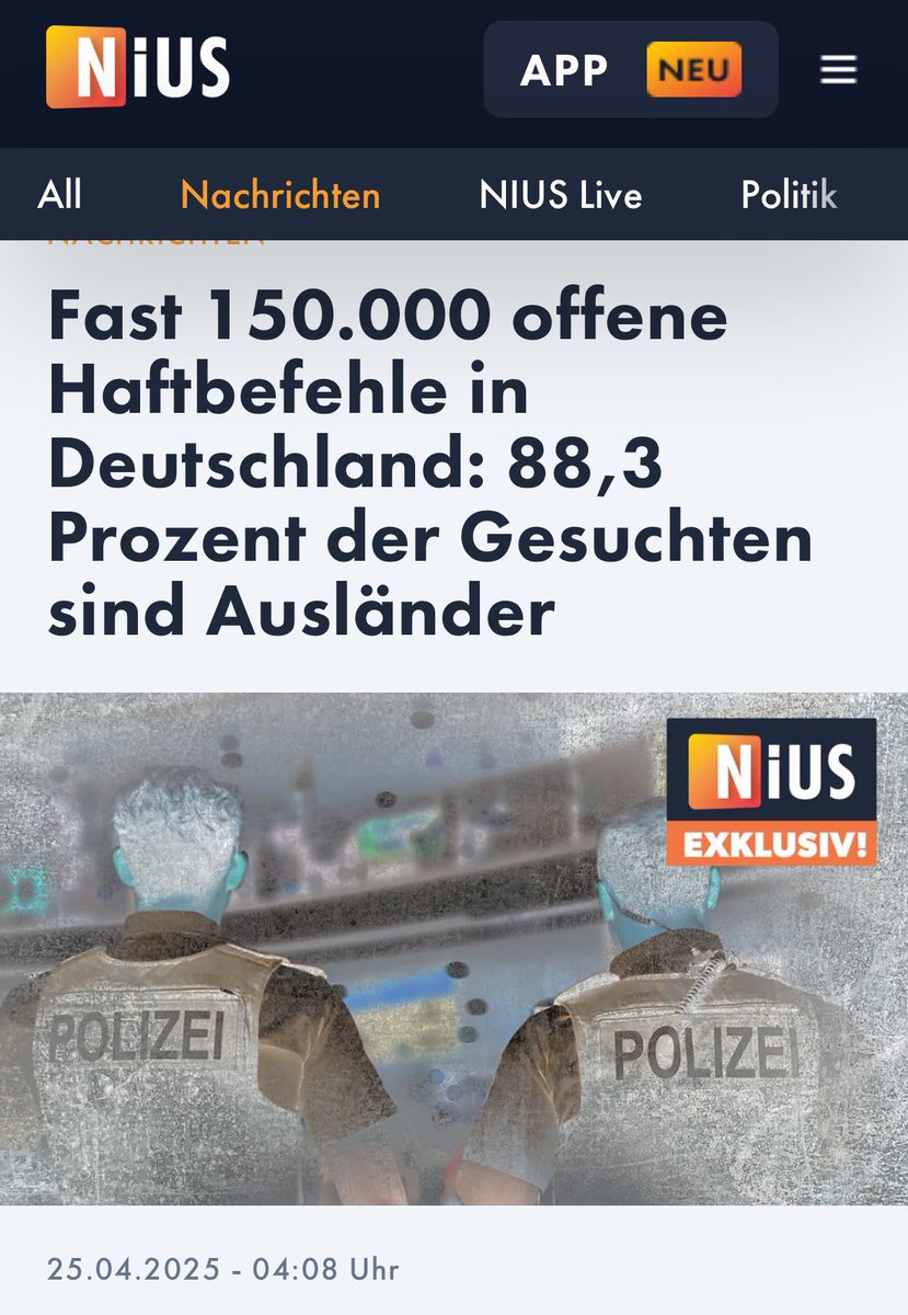 Heute gab es wieder Hausdurchsuchungs-Aktionstag wegen “Hass und Hetze”. 

Äußerungsdelikte, Worte, Meinungen, scheinen unser größtes Problem in Deutschland zu sein. Wie seht ihr das?

Es gibt übrigens nur etwa 72.000 Haftplätze in Justizvollzugsanstalten. Die Auslastung liegt