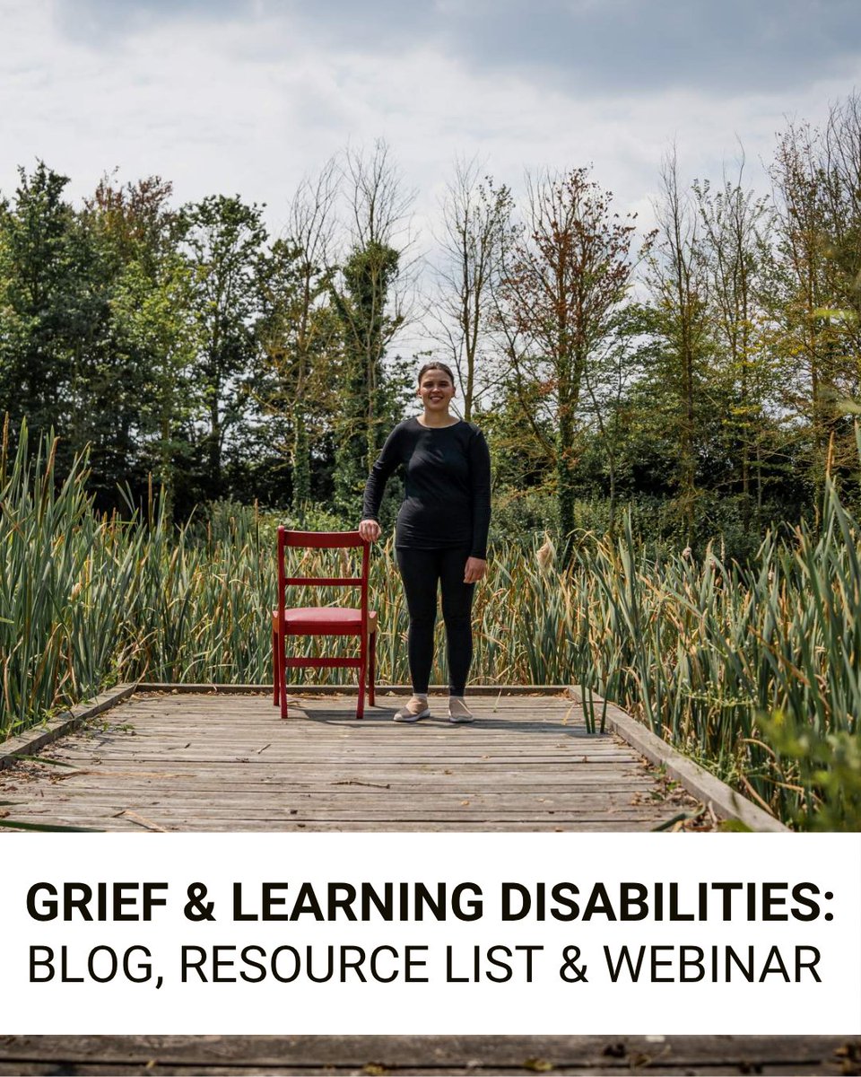 Grief and death affect us all &amp; yet we often struggle to talk about them. The anxieties can be greater for people with learning disabilities &amp; their families, friends &amp; carers. Check out our blog, resource list &amp; webinar here: goodgrieffest.com/journal/grief-…