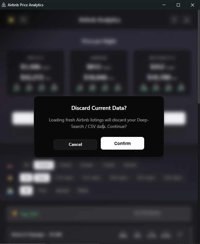 RUNCOMPS's tweet image. Building V3 of the Airbnb Extension now... featuring Revenue Estimates, better Visuals, and a confirmation before your loaded/Deep Searched data is replaced with the new.

If you haven&apos;t heard, AirbnbExtension.com is the best place to get Airbnb Data &amp;amp; Insights, live from…