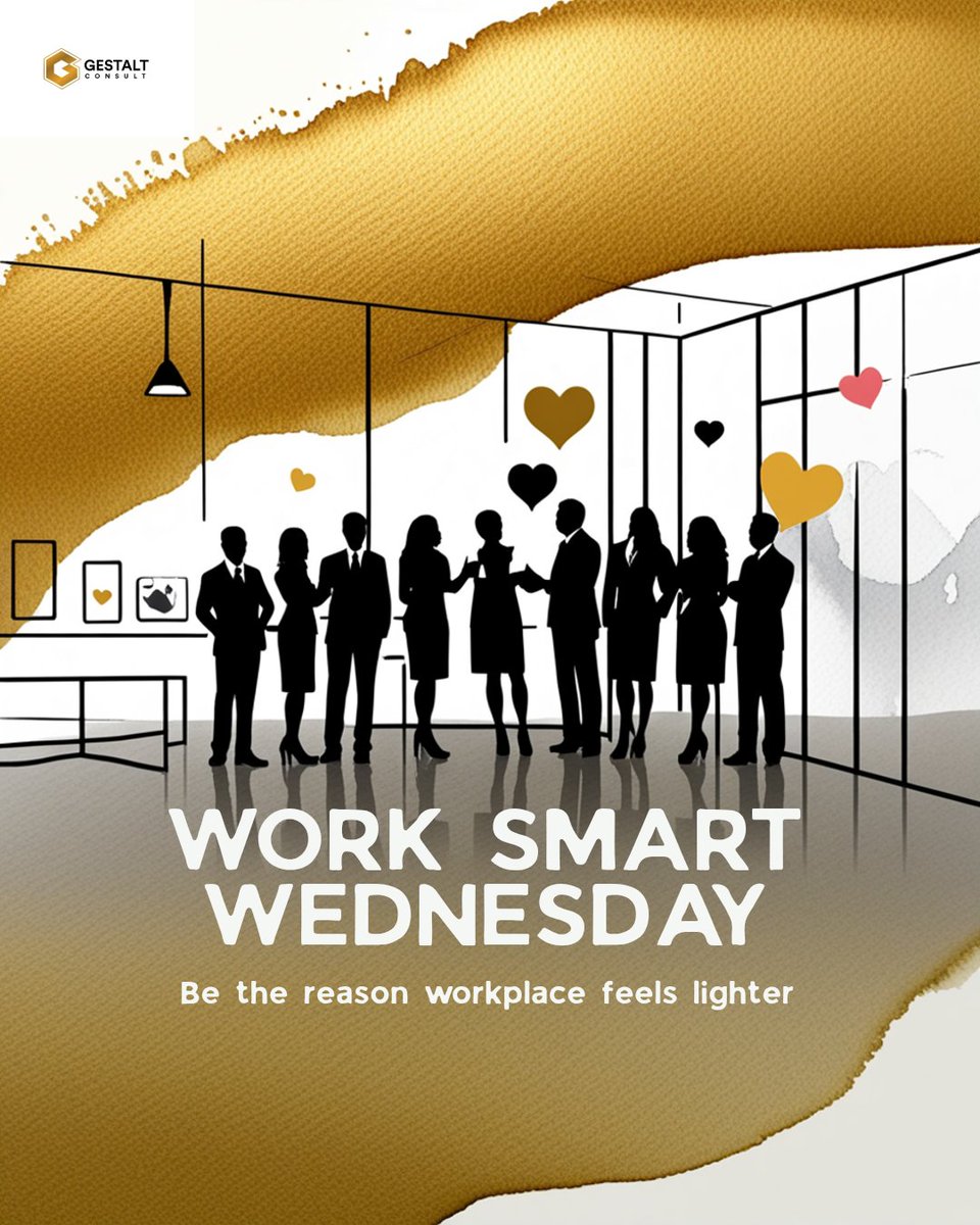 fatubarot's tweet image. Work Smart Wednesday 💡

You don’t need a title to shape workplace culture.
Kindness, respect &amp;amp; inclusion are productivity tools too.

Be the reason the atmosphere at work feels lighter today.
#WorkSmartWednesday #TheProductiveTribe #GestaltConsult #PositiveWorkCulture #HRConsult