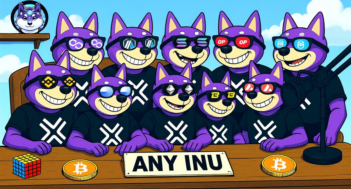 ✨ANY INU🐾 $AI 🐾⛓️Multichain Meme Coin⛓️ 

🌐 anyinutoken.ai

🌴 linktr.ee/anyinu

🔗 EVM Networks:
ETH, ARB, OP, BASE, BSC, FTM, AVAX, MATIC, BLAST
Contract Address: 
0x2598c30330D5771AE9F983979209486aE26dE875

🔗 Solana:
Contract Address: