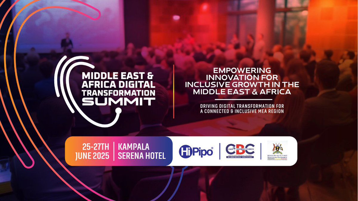 Something great is happening today: The Middle East Africa Digital Transforming Summit. 💥

Catch it live here to know what's cooking in the tech world;
youtube.com/live/PsxQgNDwF

#SIASug
#SIASInternational