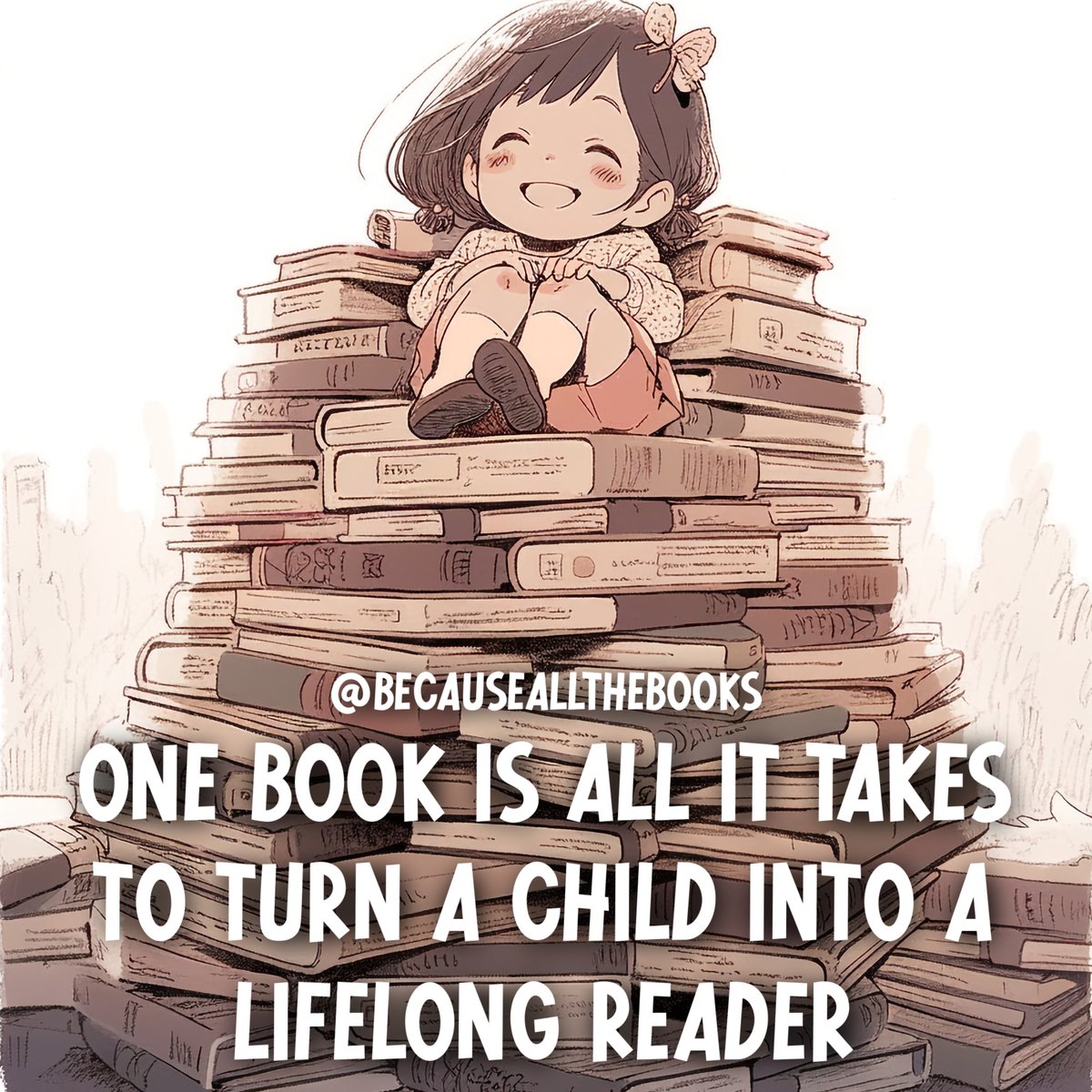 It just takes that one special book!