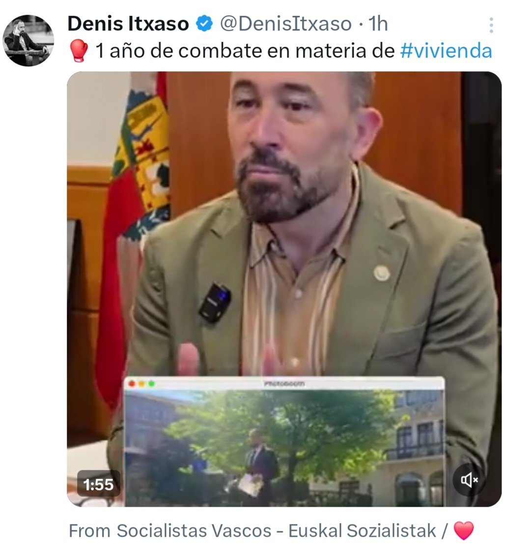 "Urtebeteko borroka", dio.

PSEk 9 urte jarraian daramatza Etxebizitza Saila gidatzen, eta aurretik beste 4 urtez eduki zuen ardura bera.

¯\_(ツ)_/¯