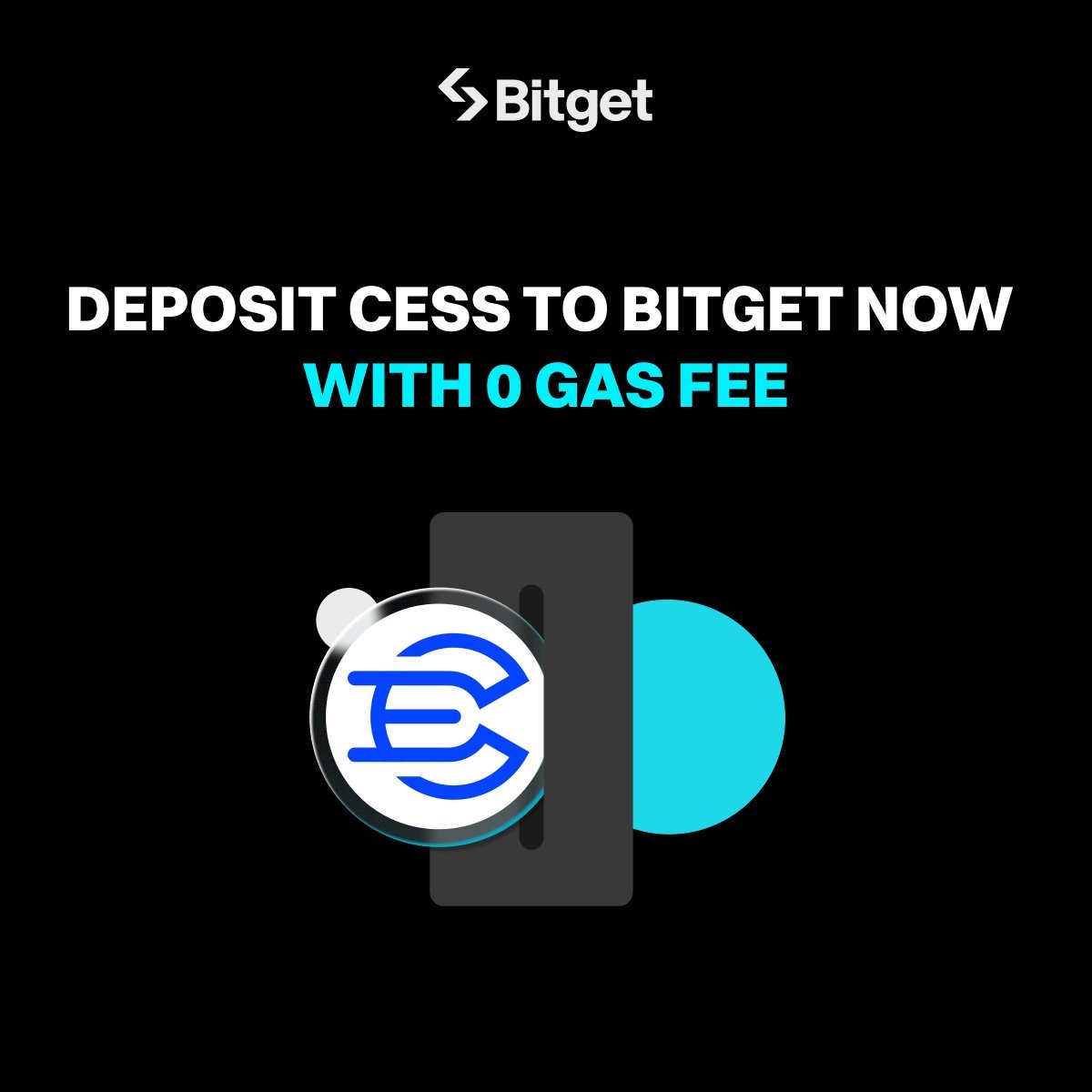 fayvenxyz_'s tweet image. 💸 0 gas fee to deposit $CESS on Bitget
Real value for real testers
🗓️ Deadline: June 24
👉 cessnetwork.xyz/deshareairdrop/
#CESS #DeShare #Web3Utility #AirdropSeason