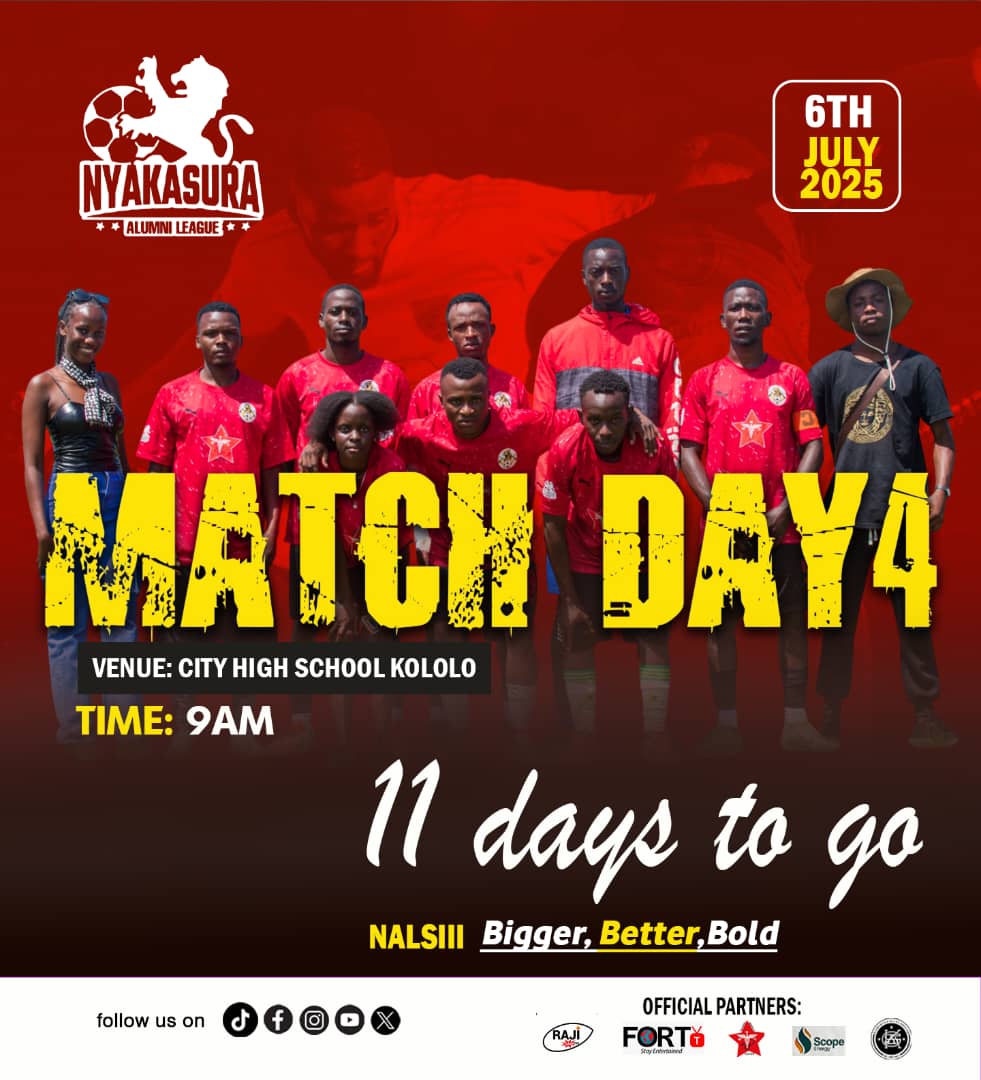 The MD4 count down begins 
1️⃣1️⃣ clubs 1️⃣1️⃣ days to Go! 

#BiggerBetterBold 
#NALS3
#NALMD4KampalaEdition